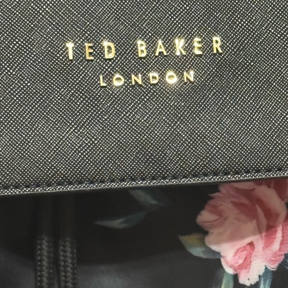 Ted Baker Black Floral Backpack main image 6